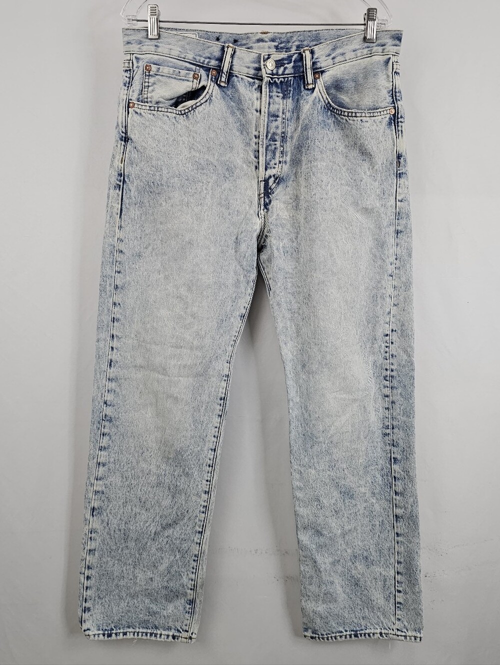 VTG GAP Men's Original Acid Wash Straight Leg Jeans, Sz 32 x 30